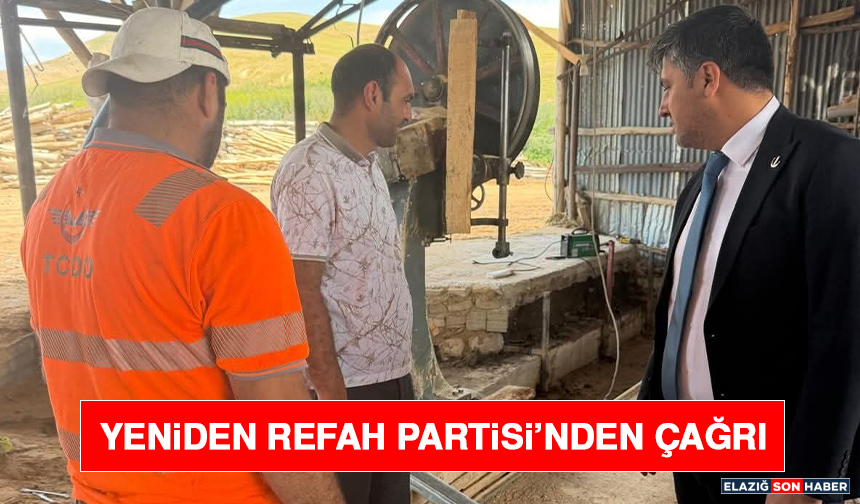 Yeniden Refah Partisi’nden Çağrı