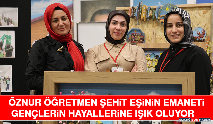 Öznur Öğretmen Şehit Eşinin Emaneti Gençlerin Hayallerine Işık Oluyor