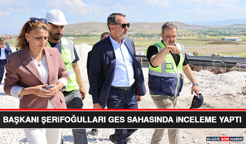 Başkanı Şerifoğulları GES Sahasında İnceleme Yaptı