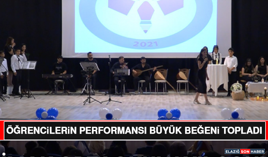 Öğrencilerin Performansı Büyük Beğeni Topladı