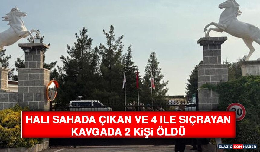 Halı Sahada Çıkan ve 4 İle Sıçrayan Kavgada 2 Kişi Öldü