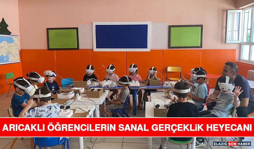 Arıcaklı Öğrencilerin Sanal Gerçeklik Heyecanı
