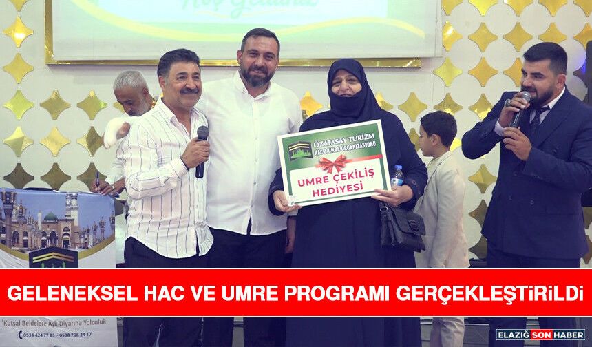 Geleneksel Hac ve Umre Programı Gerçekleştirildi