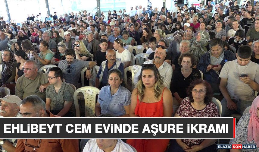 Ehlibeyt Cem Evinde Aşure İkramı
