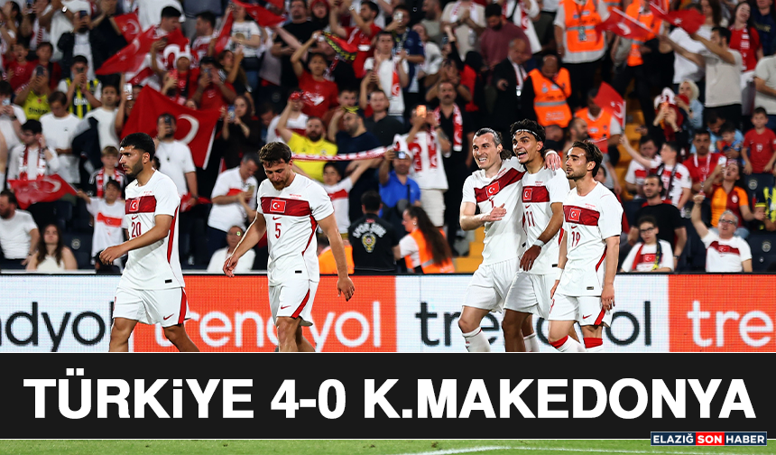 Türkiye 4-0 K.Makedonya