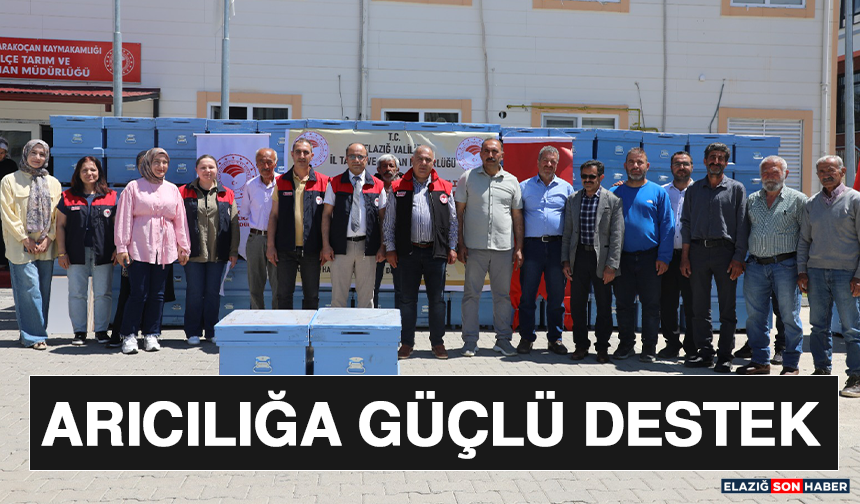 Arıcılığa Güçlü Destek