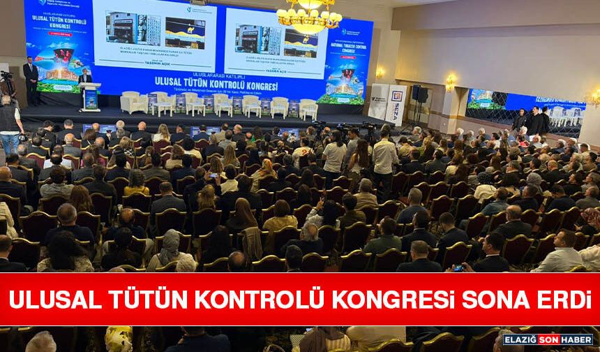 Ulusal Tütün Kontrolü Kongresi Sona Erdi