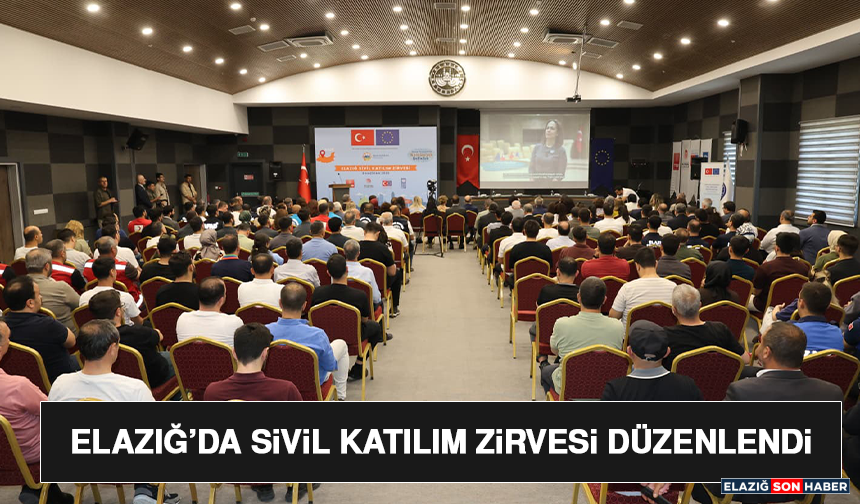 Elazığ’da Sivil Katılım Zirvesi Düzenlendi