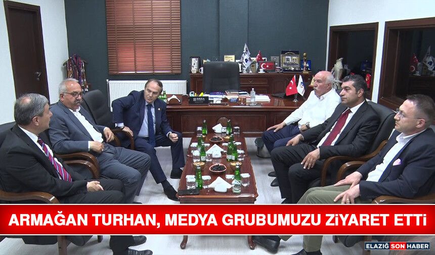 Armağan Turhan, Medya Grubumuzu Ziyaret Etti