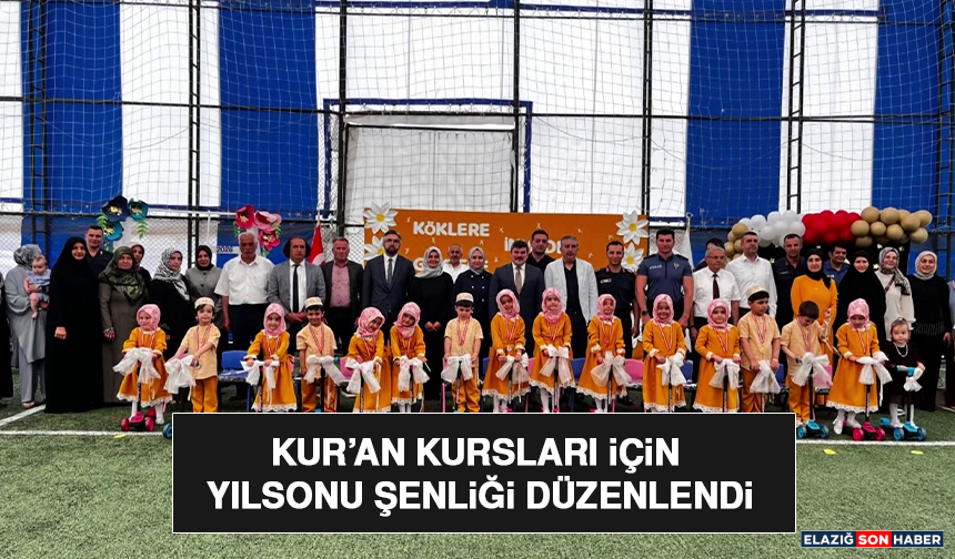 Kur’an Kursları İçin Yılsonu Şenliği Düzenlendi