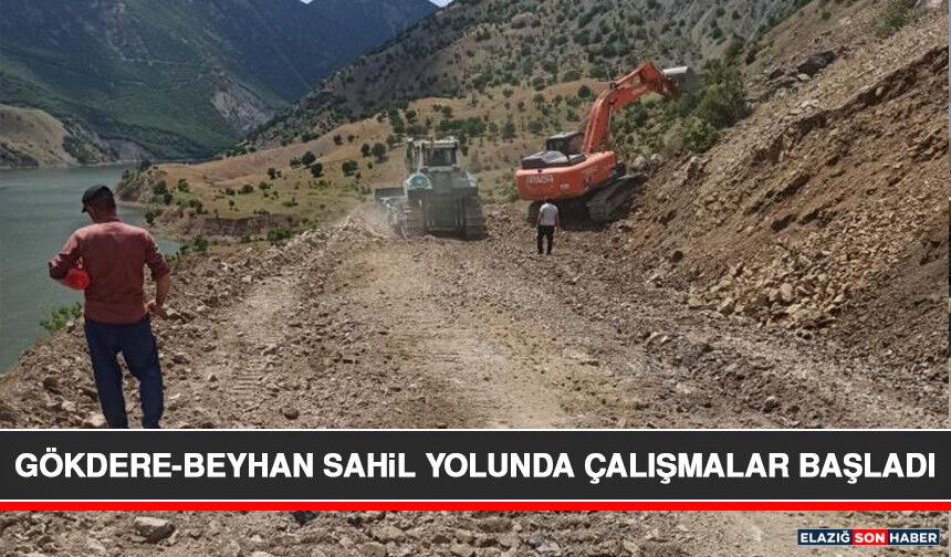 Gökdere-Beyhan Sahil Yolunda Çalışmalar Başladı