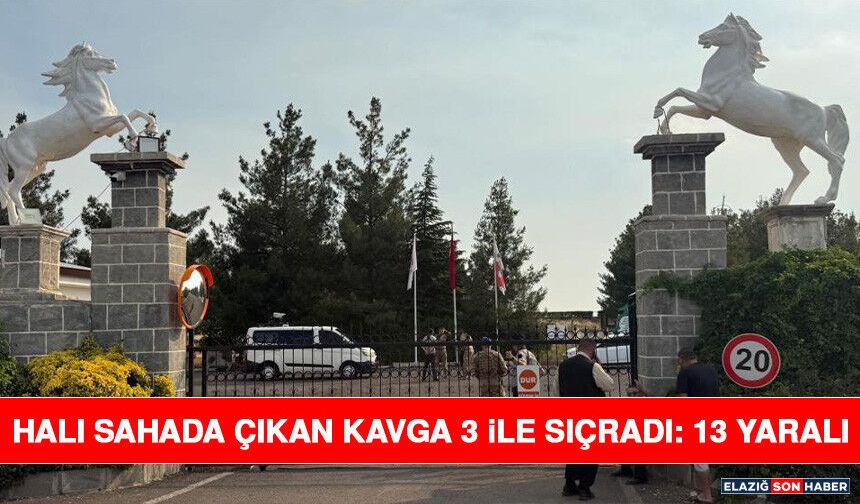 Halı Sahada Çıkan Kavga 3 İle Sıçradı: 13 Yaralı