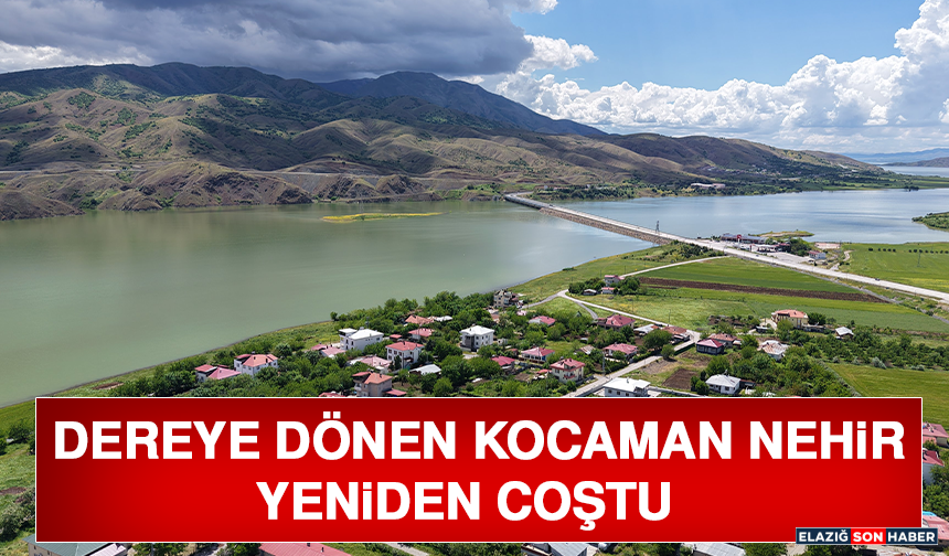 Dereye Dönen Kocaman Nehir Yeniden Coştu
