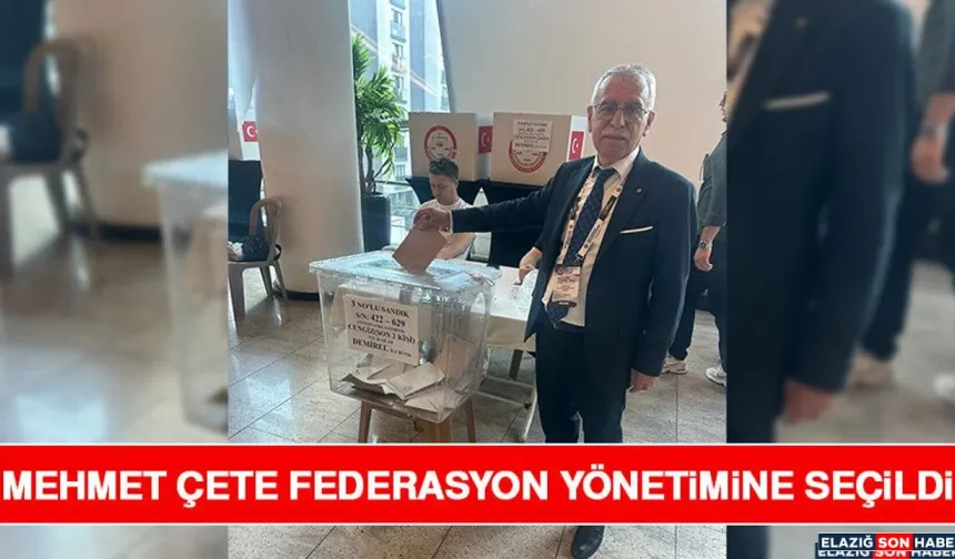 Başkan Çete’ye Yeni Görev