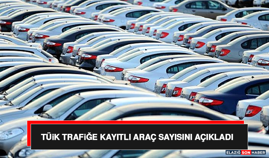 TÜİK Trafiğe Kayıtlı Araç Sayısını Açıkladı