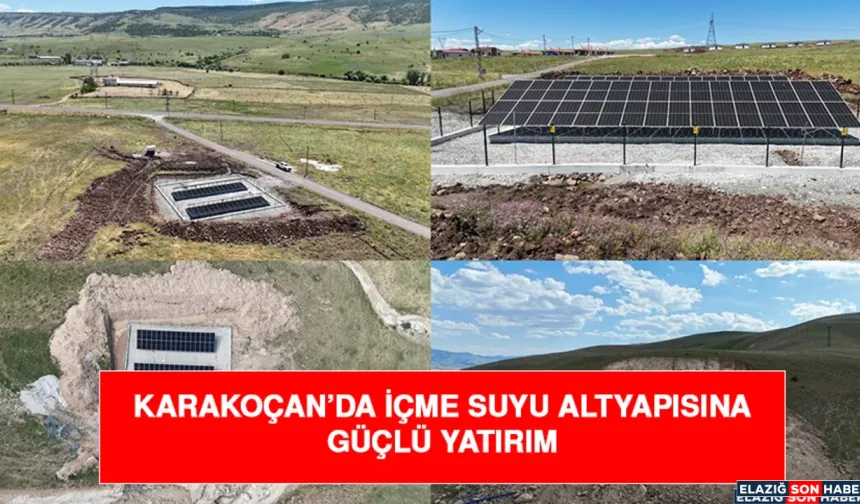 Kızılca ve Hamzalı Köylerinde Su Temin Kapasitesi Artırıldı