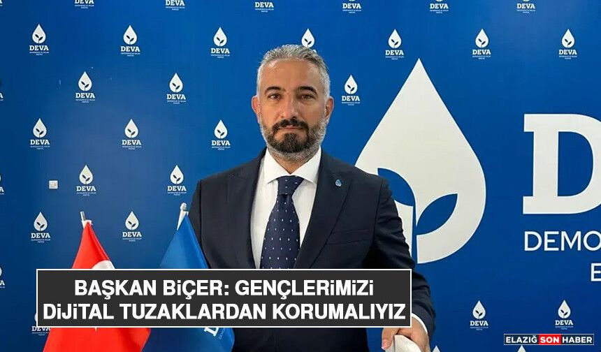 Başkan Biçer: Gençlerimizi Dijital Tuzaklardan Korumalıyız