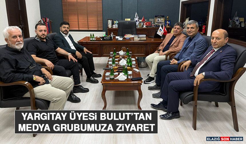 Yargıtay Üyesi Bulut’tan Medya Grubumuza Ziyaret