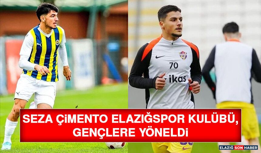 Seza Çimento Elazığspor Kulübü, Gençlere Yöneldi
