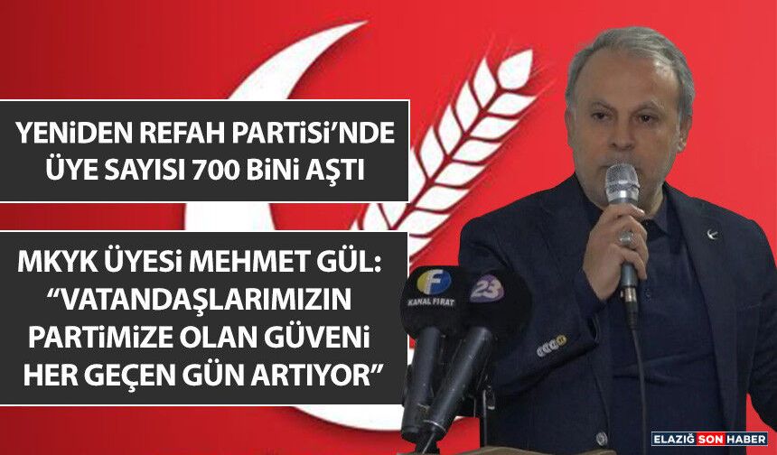 MKYK Üyesi Mehmet Gül: “Vatandaşlarımızın Partimize Olan Güveni Her Geçen Gün Artıyor”