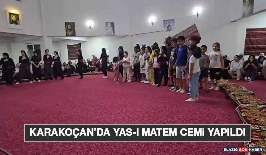 Karakoçan’da Yas-ı Matem Cemi Yapıldı