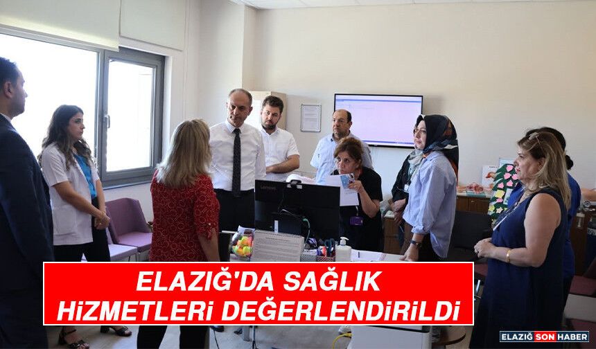 Elazığ'da Sağlık Hizmetleri Değerlendirildi