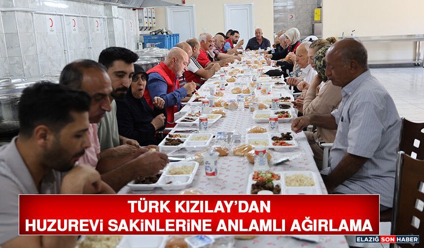 Türk Kızılay’dan Huzurevi Sakinlerine Anlamlı Ağırlama