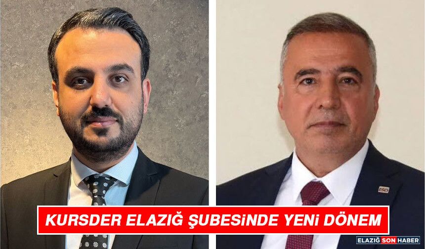 Kursder Elazığ Şubesinde Yeni Dönem
