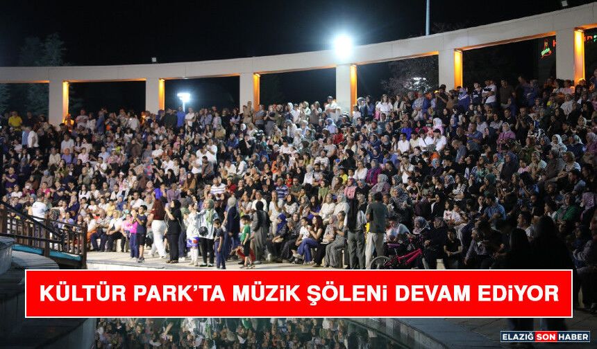 Kültür Park’ta Müzik Şöleni Devam Ediyor