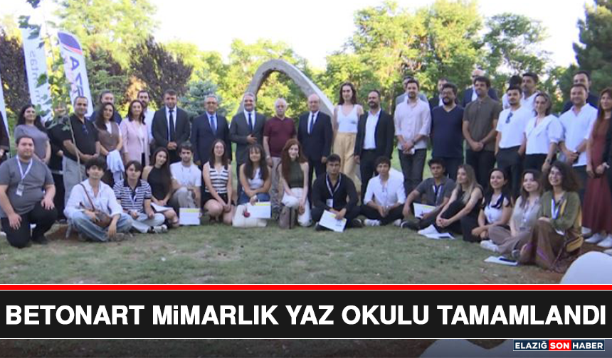 BETONART Mimarlık Yaz Okulu Tamamlandı