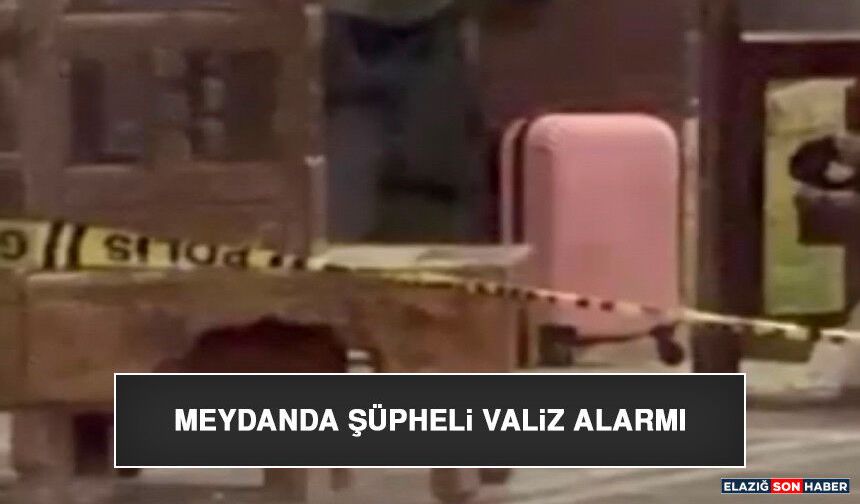 Meydanda Şüpheli Valiz Alarmı