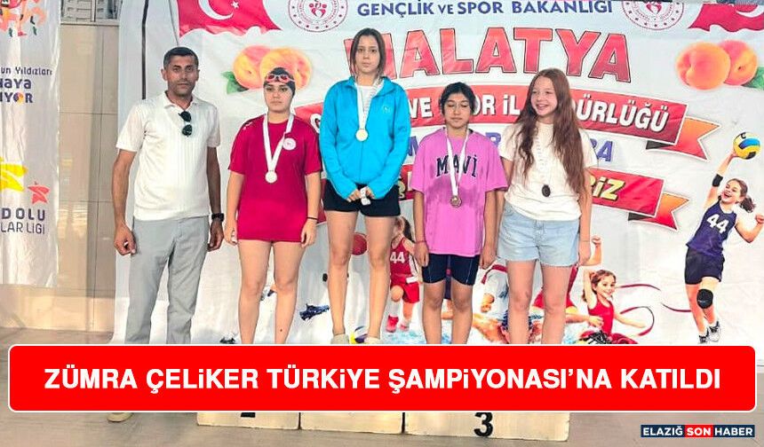 Zümra Çeliker Türkiye Şampiyonası’na Katıldı