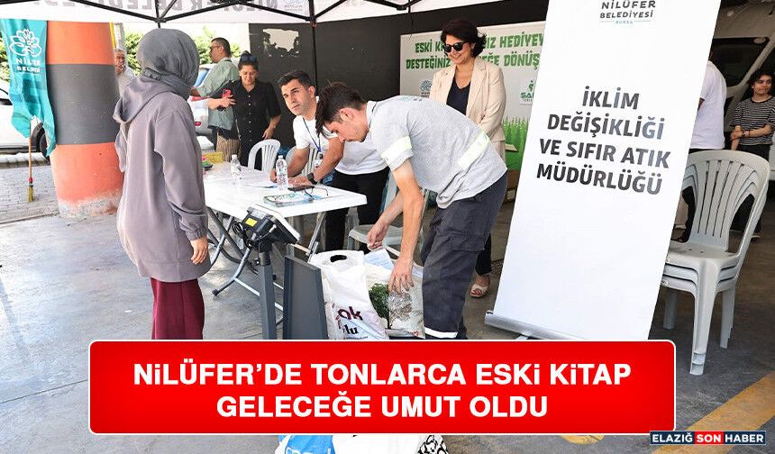 Nilüfer’de Tonlarca Eski Kitap Geleceğe Umut Oldu