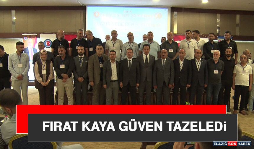 Fırat Kaya Güven Tazeledi