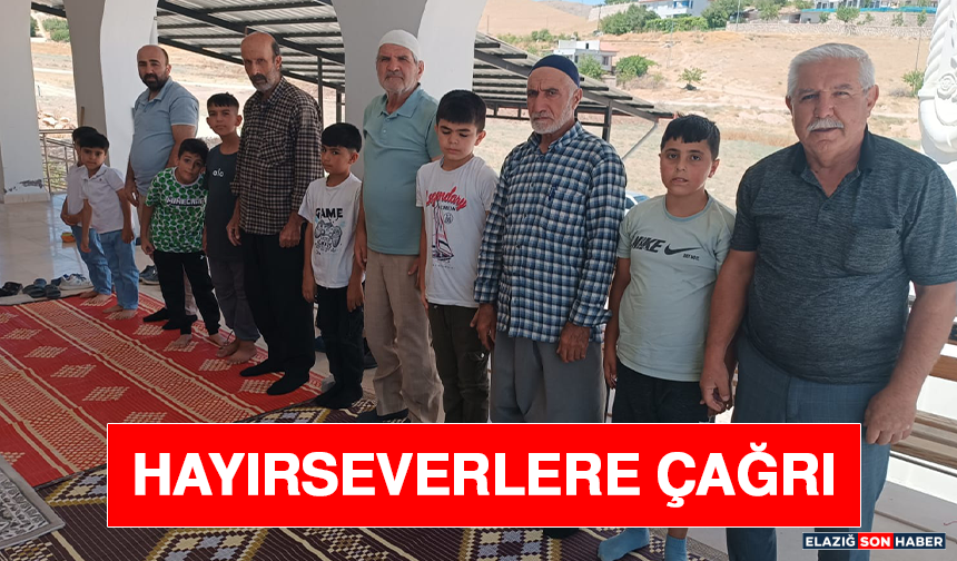 Hayırseverlere Çağrı
