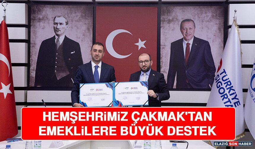 Hemşehrimiz Çakmak'tan Emeklilere Büyük Destek