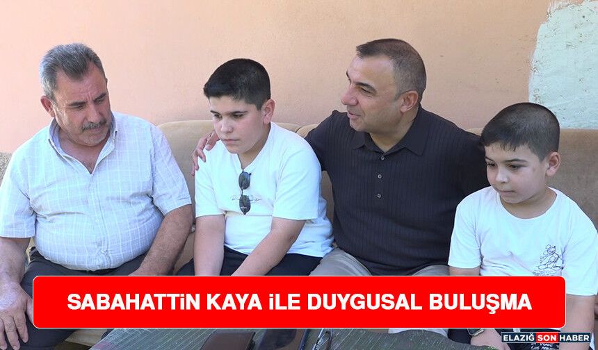 Sabahattin Kaya İle Duygusal Buluşma