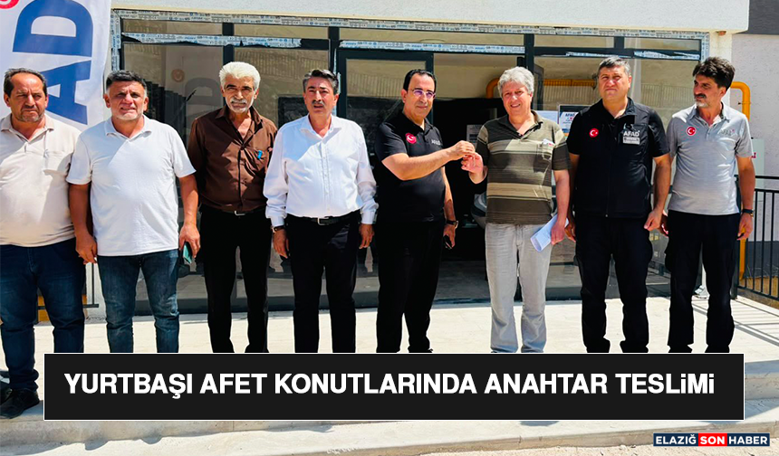 Yurtbaşı Afet Konutlarında Anahtar Teslimi