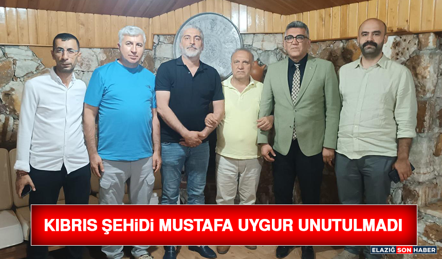Kıbrıs Şehidi Mustafa Uygur Unutulmadı