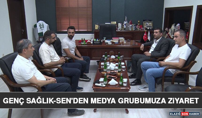 Genç Sağlık-Sen'den Medya Grubumuza Ziyaret