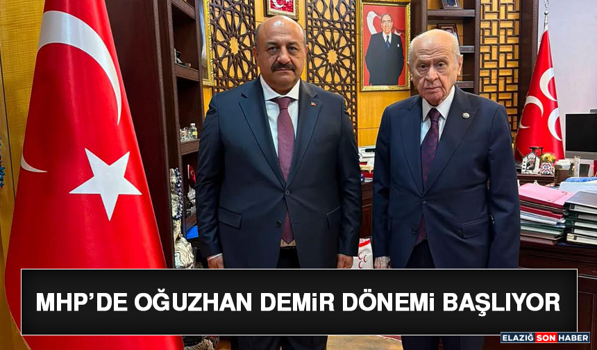MHP’de Oğuzhan Demir Dönemi Başlıyor