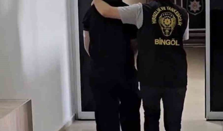 Bingöl'de motosiklet hırsızı tutuklandı