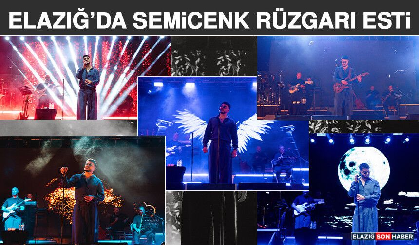 Elazığ’da Semicenk Rüzgarı Esti