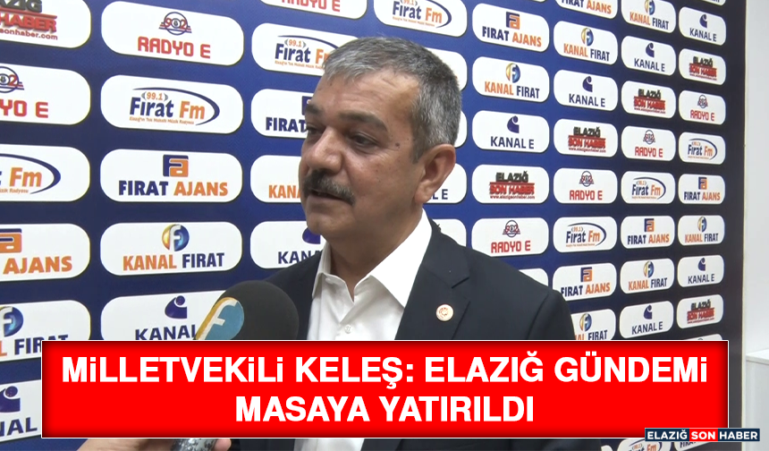 Milletvekili Keleş’ten Medya Grubumuza Ziyaret