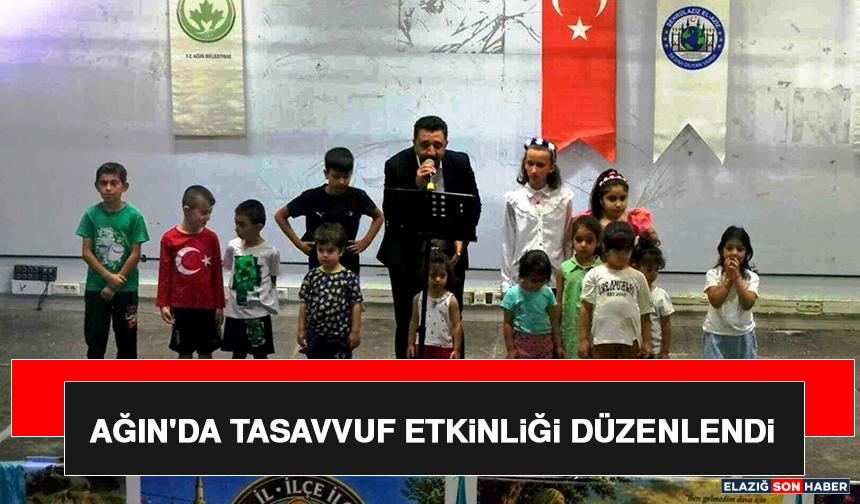 Ağın'da Tasavvuf Etkinliği Düzenlendi