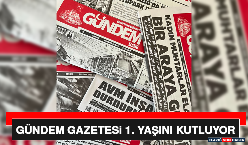 Gündem Gazetesi 1. Yaşını Kutluyor