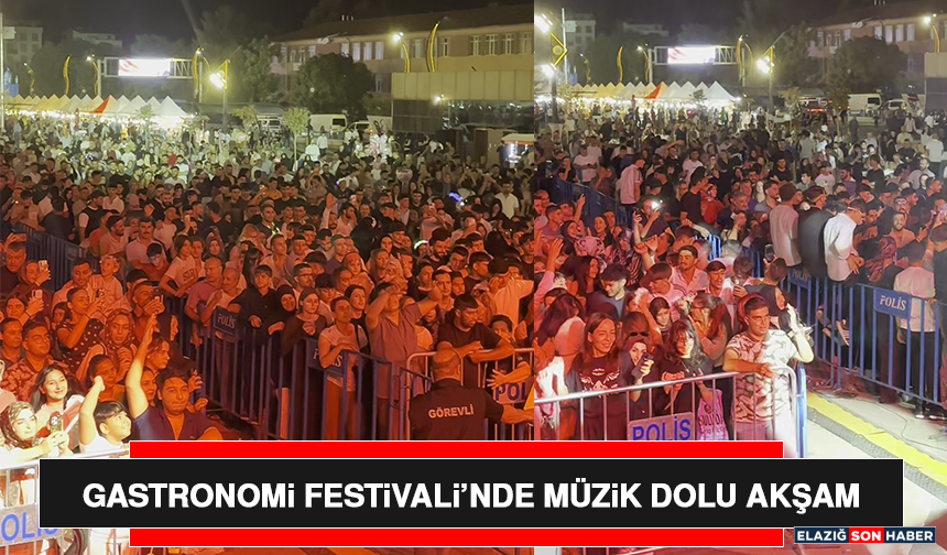 Gastronomi Festivali’nde Müzik Dolu Akşam