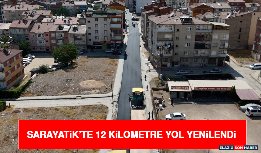 Sarayatik’te 12 Kilometre Yol Yenilendi