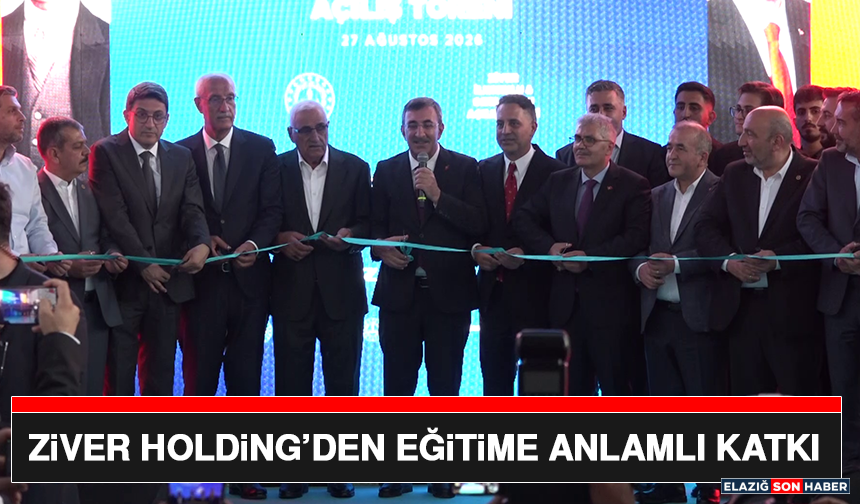 Ziver Holding’den Eğitime Anlamlı Katkı
