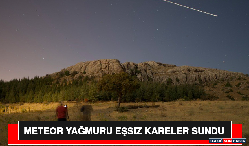 Meteor Yağmuru Eşsiz Kareler Sundu